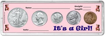 1945 It's A Girl! Coin Gift Set THUMBNAIL