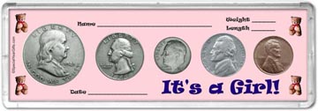 1949 It's A Girl! Coin Gift Set THUMBNAIL