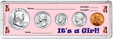 1962 It's A Girl! Coin Gift Set THUMBNAIL