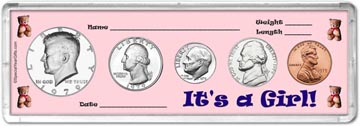 1979 It's A Girl! Coin Gift Set THUMBNAIL