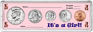 2010 It's A Girl! Coin Gift Set THUMBNAIL