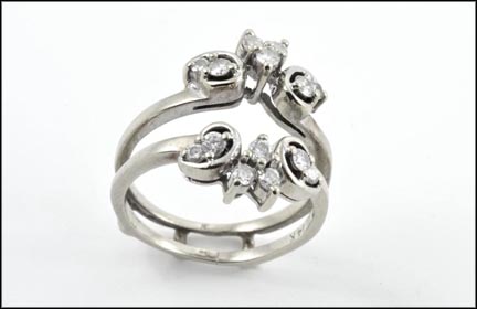Diamond Jacket in 14K White Gold MAIN