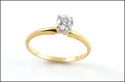 Diamond Engagement Ring in 14K Yellow Gold MAIN