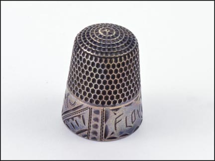 Thimble Size 7 in Silver MAIN