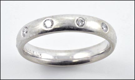 Diamond Band in 14K White Gold MAIN