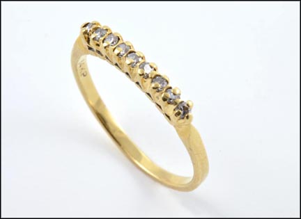 Diamond Band in 14K Yellow Gold MAIN