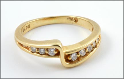Multi Diamond Ring in 14K Yellow Gold MAIN