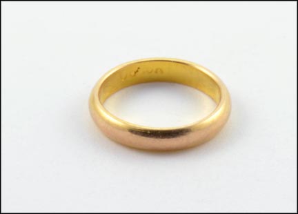 Child's Band in 14K Yellow Gold MAIN