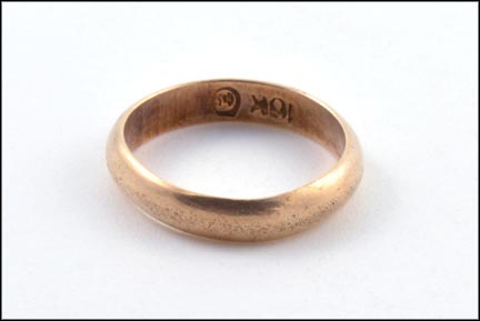 Child's Band in 10K Yellow Gold MAIN