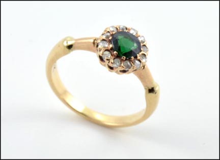 Chrome Diopside Ring in 14K Yellow Gold MAIN