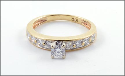 .20 ct. Center Diamond Engagement Ring in Yellow Gold MAIN