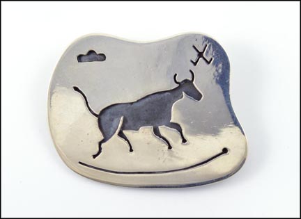 Mexico Animal Brooch in Sterling Silver MAIN