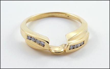 Diamond Ring Jacket in Yellow Gold MAIN