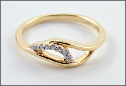 Diamond Ring in 14K Yellow Gold MAIN
