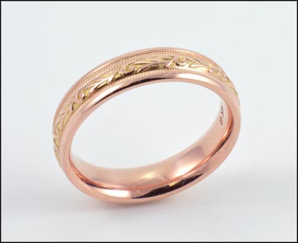 Design Wedding Band in 14K Rose Gold MAIN