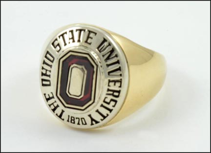 The Ohio State University Ring in 14K Yellow Gold MAIN