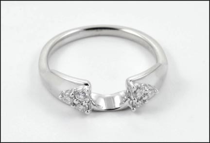 Diamond Wrap in 14K White Gold LARGE