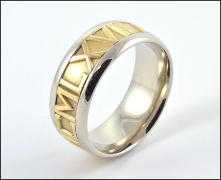 John Christian Band in 14K and 18K Two-Tone Gold MAIN