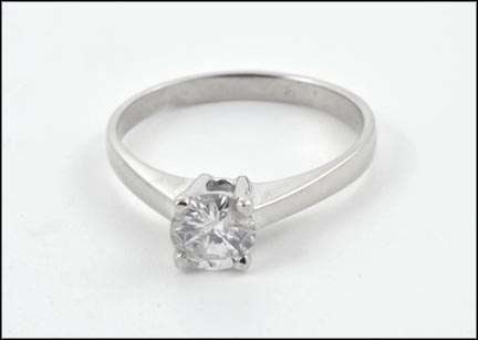 Diamond Engagement Ring in 14K White Gold MAIN