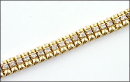 Diamond Bracelet in 14K Yellow Gold MAIN
