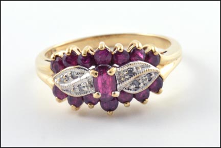 Ruby Ring in 10K Yellow Gold MAIN