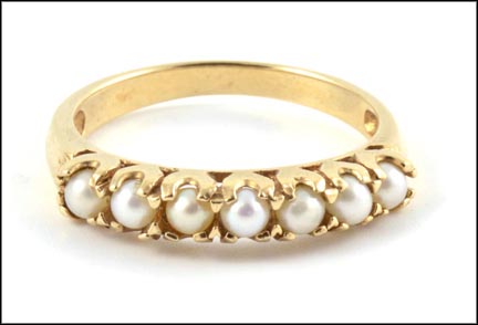 Pearl Ring in 10K Yellow Gold MAIN