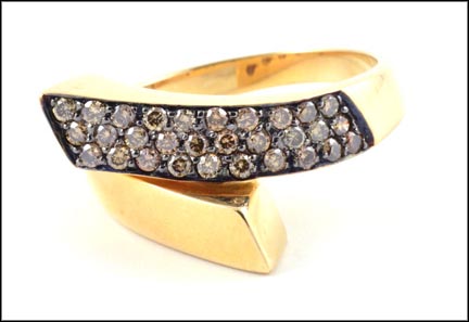 Criss Cross Ring in 14K Yellow Gold MAIN
