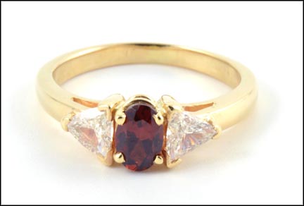 Spinel Ring in 14K Yellow Gold MAIN