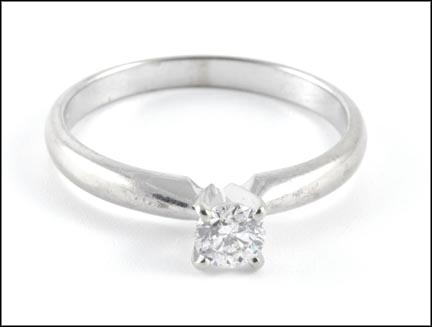 Diamond Engagement Ring in 14K White Gold MAIN