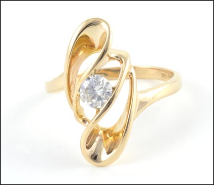 Freeform Ring in 14K Yellow Gold MAIN