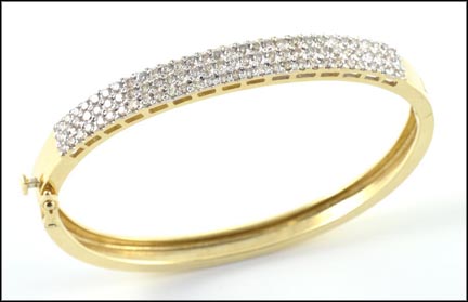 Diamond Bracelet in 14K Yellow Gold MAIN