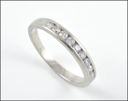Diamond Band in 14K White Gold MAIN