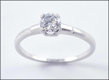 Diamond Engagement Ring in Platinum LARGE