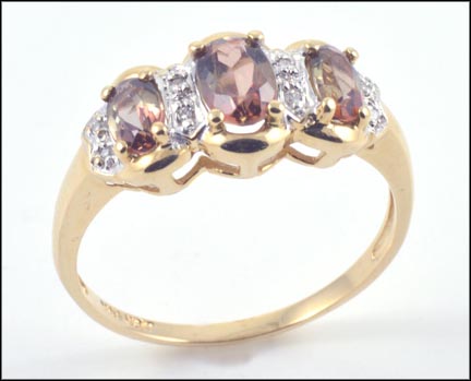 Andalusite Ring in 14K Yellow Gold MAIN
