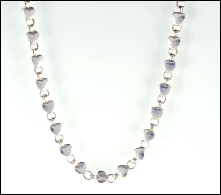 Tiffany Heart Necklace in Sterling Silver LARGE