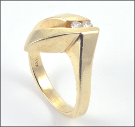 Freeform Ring in 14K Yellow Gold MAIN