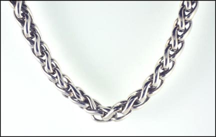 David Yurman Cable Chain in Sterling Silver and 14K Yellow Gold LARGE