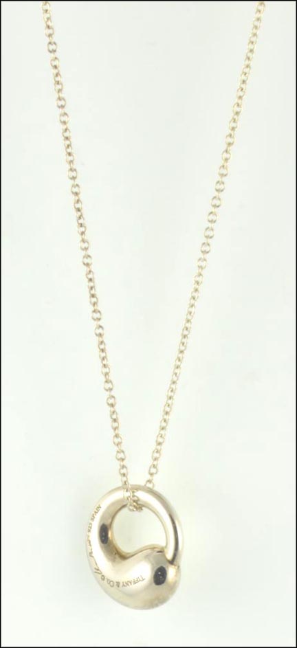 Tiffany Eternal Circle Necklace - Elsa Peretti in Sterling Silver MAIN