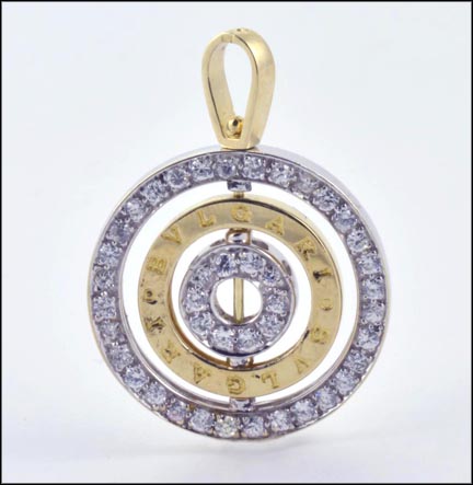 Bvlgari Pendant (Reversible) in 14K Yellow Gold MAIN