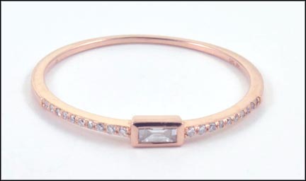 Diamond Band in 14K Rose Gold MAIN
