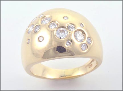 Dome Ring in 14K Yellow Gold MAIN
