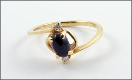 Onyx Ring in 14K Yellow Gold MAIN