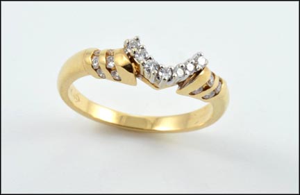 Diamond Jacket in 14K Yellow Gold MAIN
