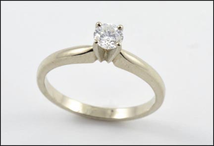 Diamond Engagement Ring in 14K White Gold MAIN