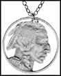 Indian Head Nickel, with rim MAIN