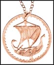 Ancient Ship (Cyprus), with rim MAIN
