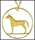 Irish Hunter Horse, small, with rim MAIN