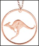 Kangaroo (Australia), large, with rim MAIN