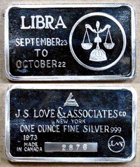 Libra' Art Bar by Jacques Cartier Mint. MAIN