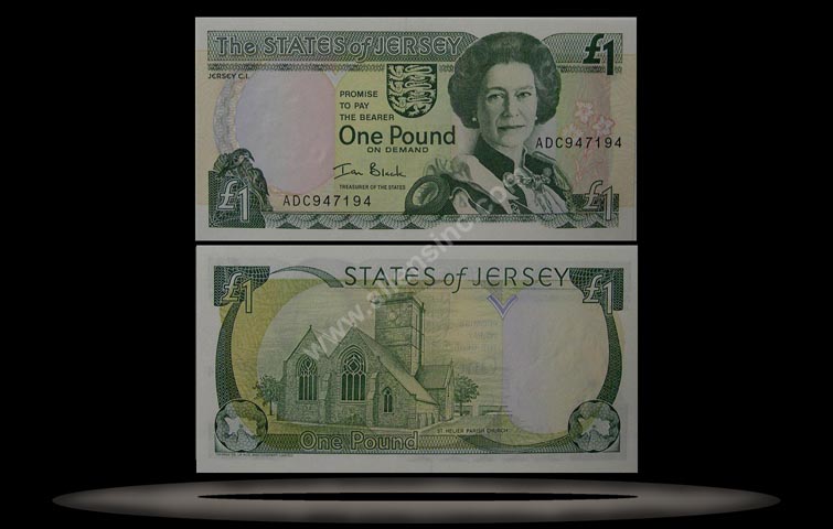Jersey Banknote, 1 Pound, ND (2000), P#26a MAIN